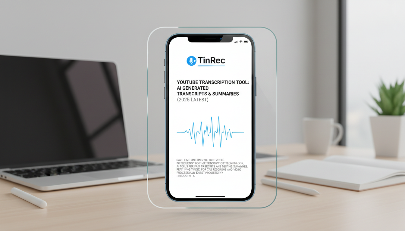 YouTube 轉文字神器推薦：用 AI 快速生成逐字稿與重點摘要 (2025 最新)