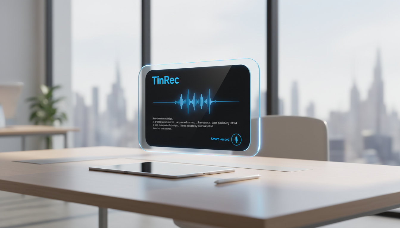 語音筆記革命：如何利用 AI 逐字稿與摘要提升 10 倍工作效率？