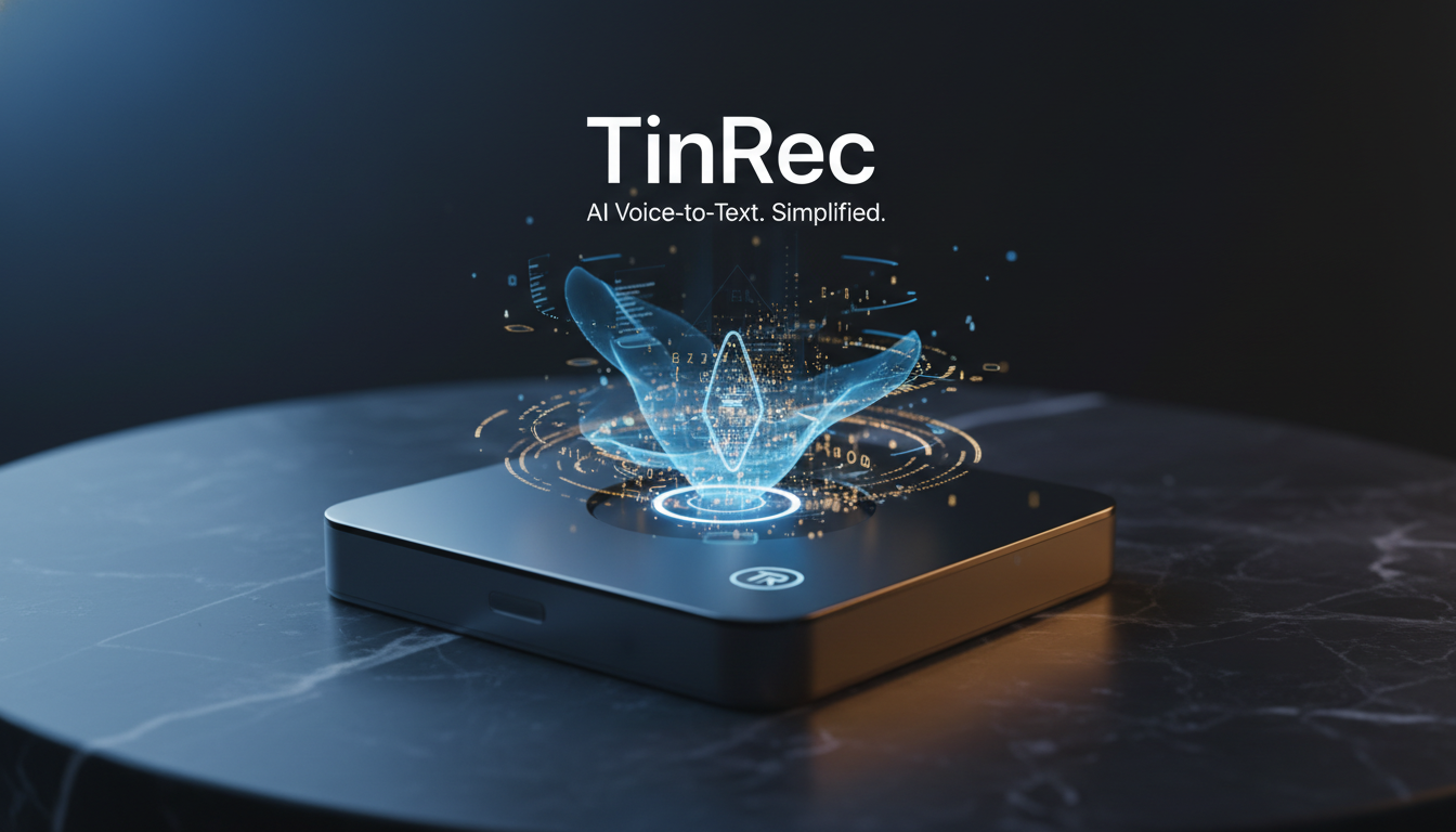 會議記錄語音轉文字革命:AI 逐字稿工具趨勢與 TinRec 秒聽錄音深度評測