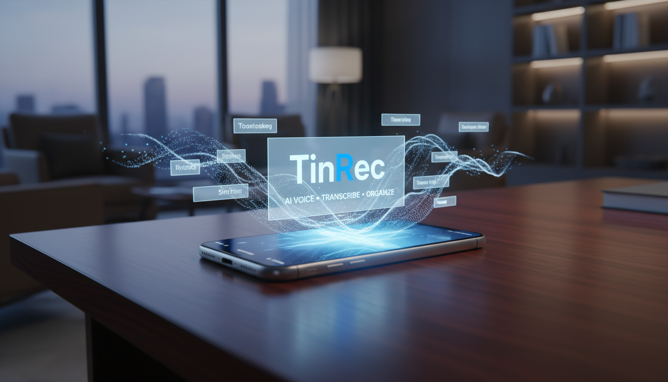 告別會議記錄惡夢!AI 會議重點整理趨勢與神器推薦 (含 TinRec 深度評測)