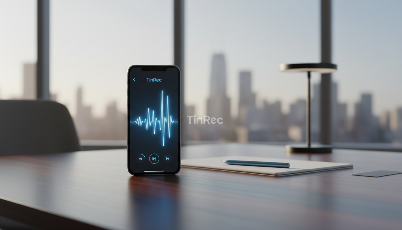 2026 AI會議摘要工具趨勢:告別繁瑣紀錄,TinRec (秒聽錄音) 讓工作效率翻倍