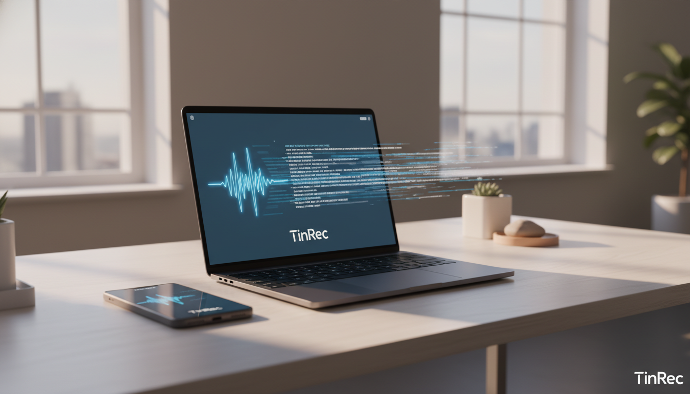 2025最新 MP3 轉文字攻略:AI 逐字稿工具推薦與 TinRec 實測評價