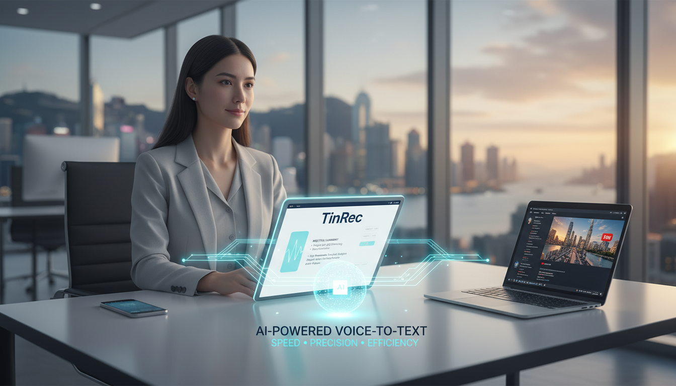 粵語 AI 會議紀錄革命:如何用 AI 工具秒速生成逐字稿與會議重點?