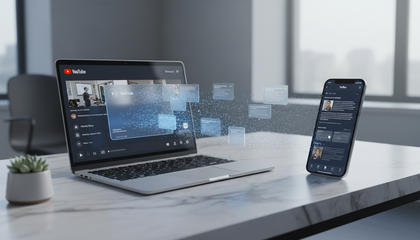 2026 YouTube 影片轉文字 AI 工具全攻略:從逐字稿生成到高效筆記整理