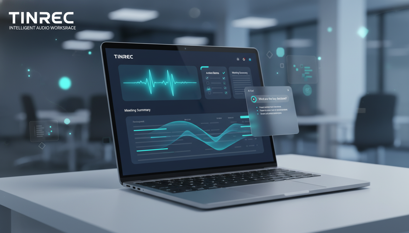 2026 最新 5 款 AI 會議記錄工具推薦：自動提取待辦清單與逐字稿