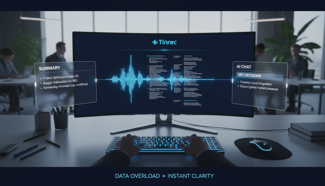 2026 精選 7 款 AI 錄音轉文字工具推薦：解決長錄音檔快速整理與會議摘要痛點