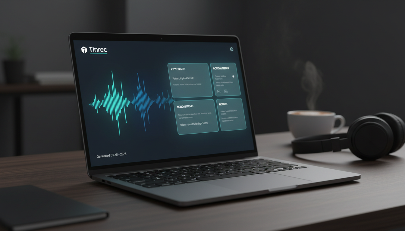 2026 最新 5 款 Podcast 轉文字重點整理工具推薦：一鍵生成摘要與行動清單