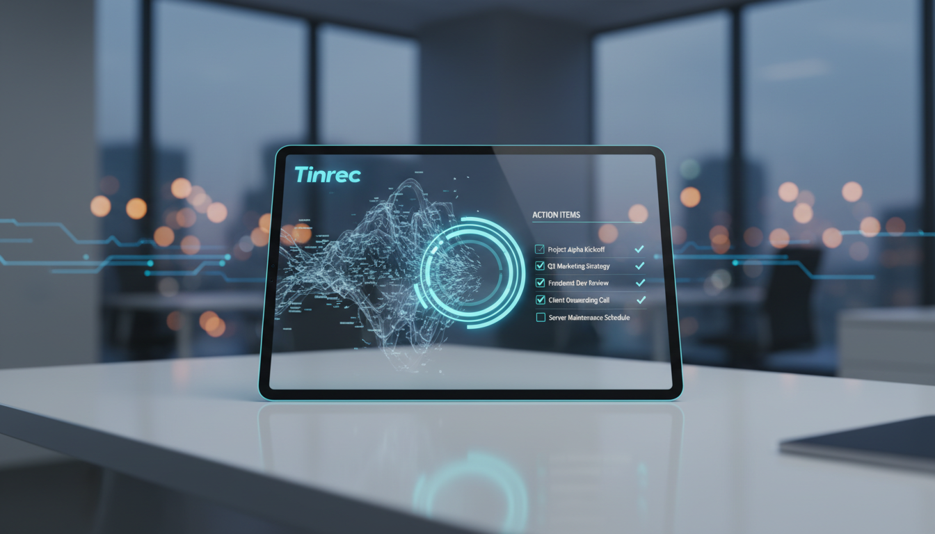 2026 最新 9 款 AI 自動提取會議行動項工具推薦：解決會議紀錄與待辦整理難題