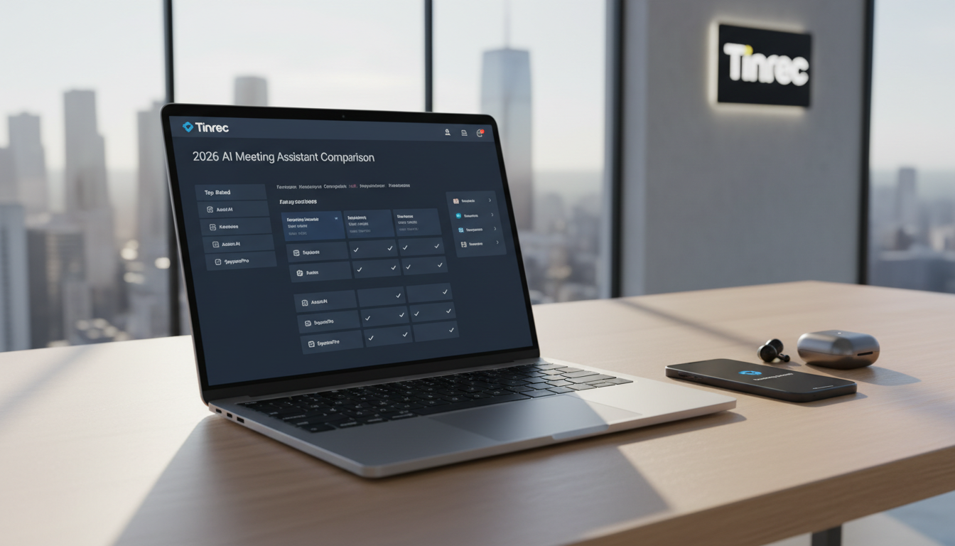 2026 精選 9 款會議重點整理 AI 助手推薦：解決逐字稿與摘要效率痛點