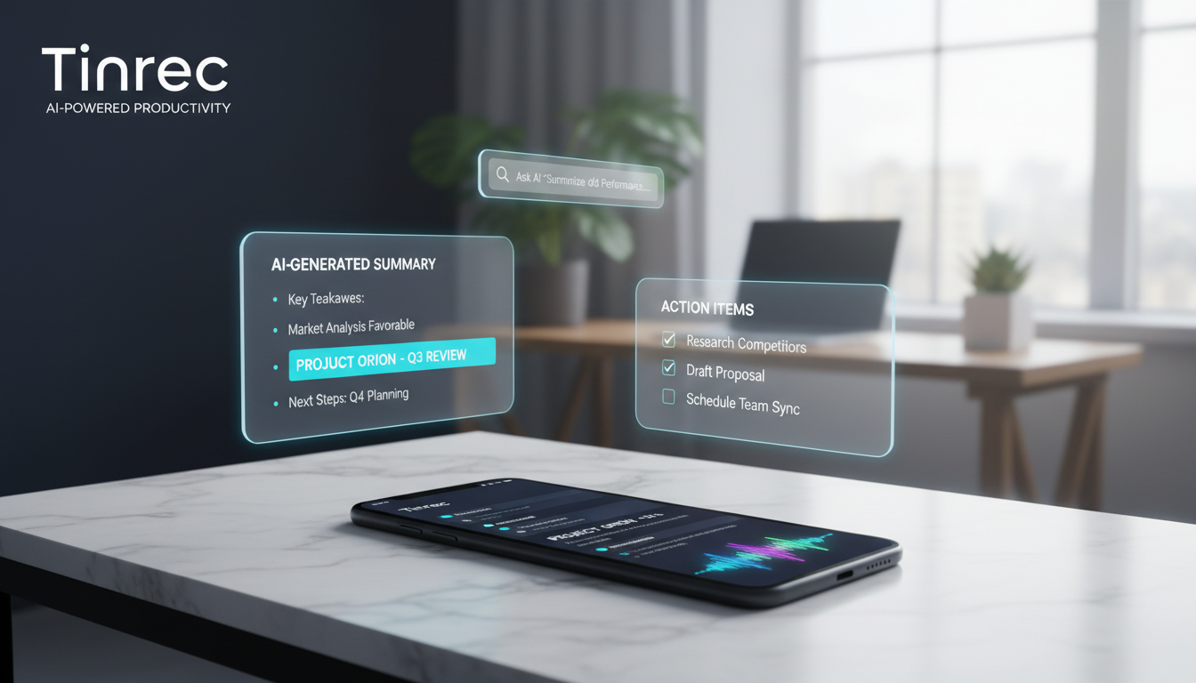 2026 最新 5 款語音轉文字 App 推薦：自動標註重點筆記，解決會議與課程記錄難題