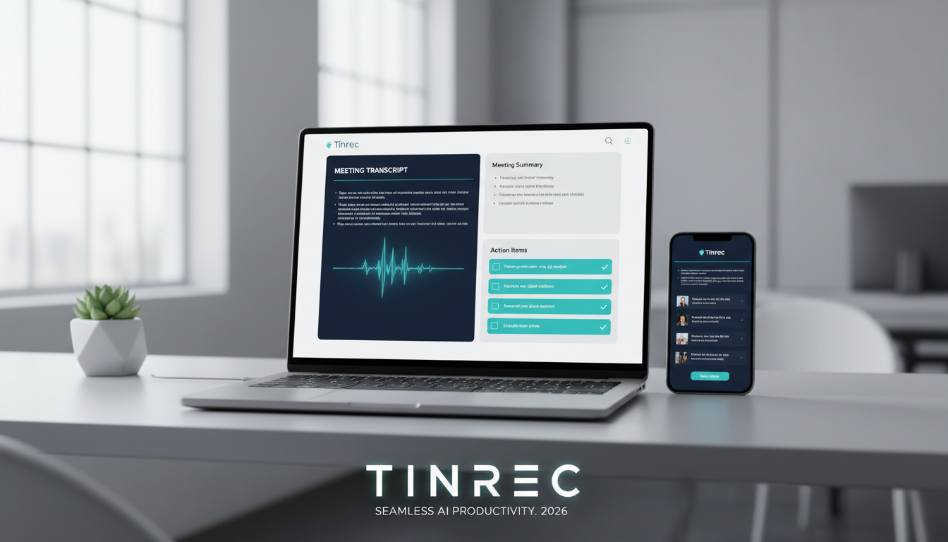 2026 最新 2 款 AI 會議記錄工具評測：自動提取逐字稿與行動項