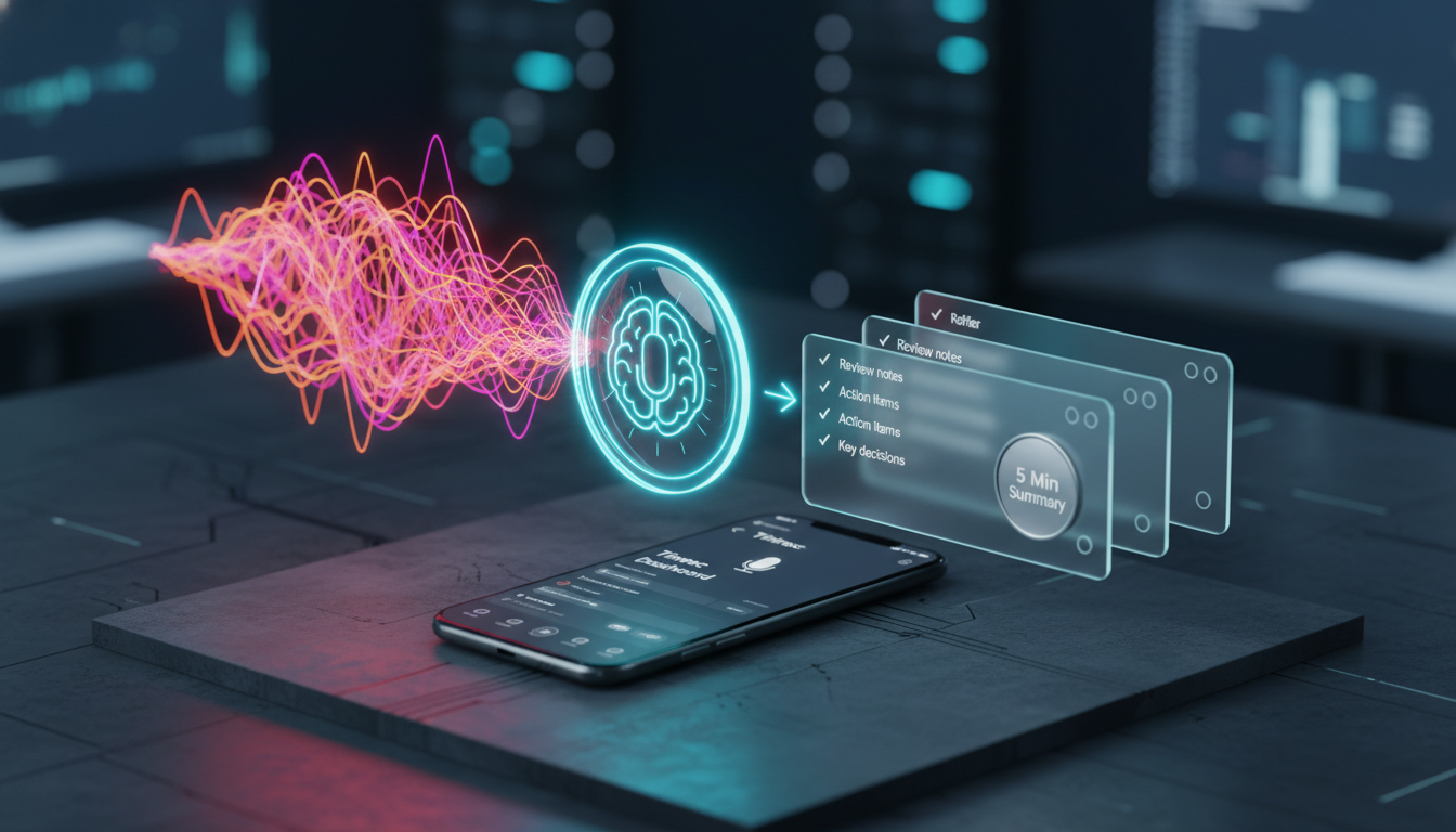 2026 最新 3 款錄音整理筆記 AI 工具推薦：解決會議逐字稿與重點摘要痛點