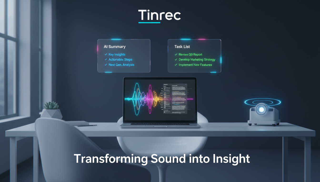 2026 精選 5 款會議錄音逐字稿工具推薦：自動生成摘要與行動項，解決整理耗時痛點