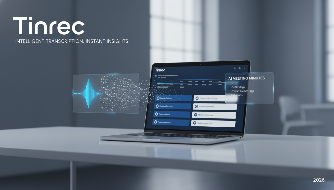 2026 最新 5 款錄音轉逐字稿工具推薦：精準區分發言人與自動會議紀要