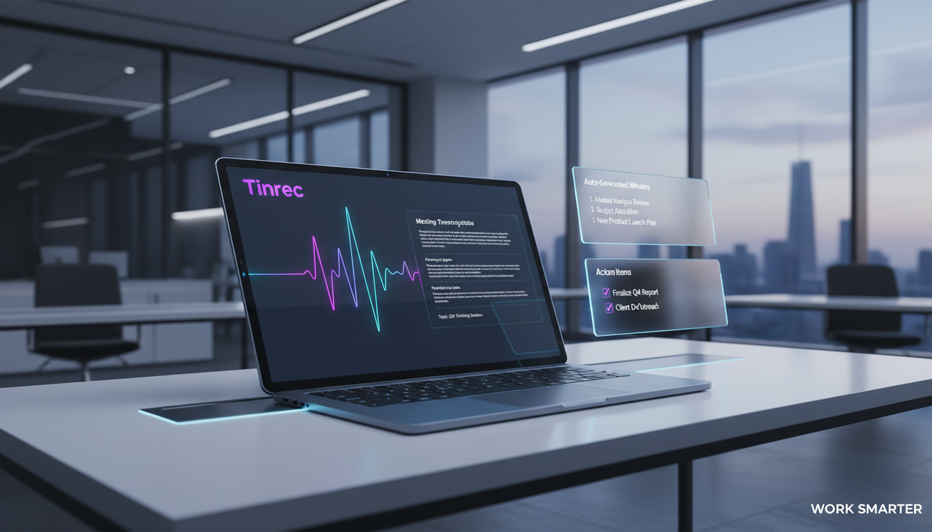 2026 最新 5 款會議錄音轉文字工具推薦：解決自動生成紀要與行動項難題