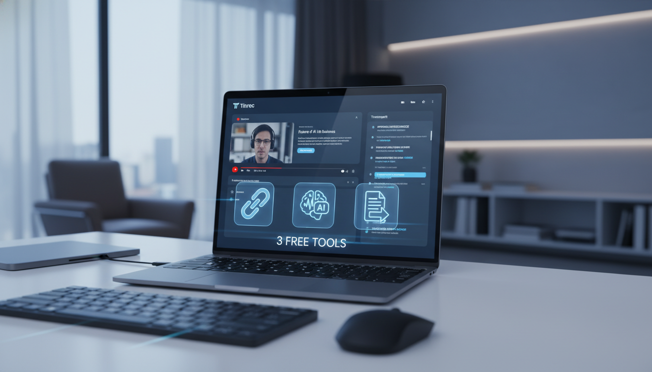 2026 精選 3 種 YouTube 影片轉逐字稿免費工具：解決學習筆記與長影片整理痛點