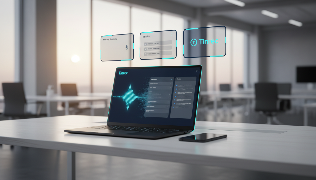 2026 最新 4 款 AI 錄音轉文字工具推薦：自動生成專案會議紀要與行動清單