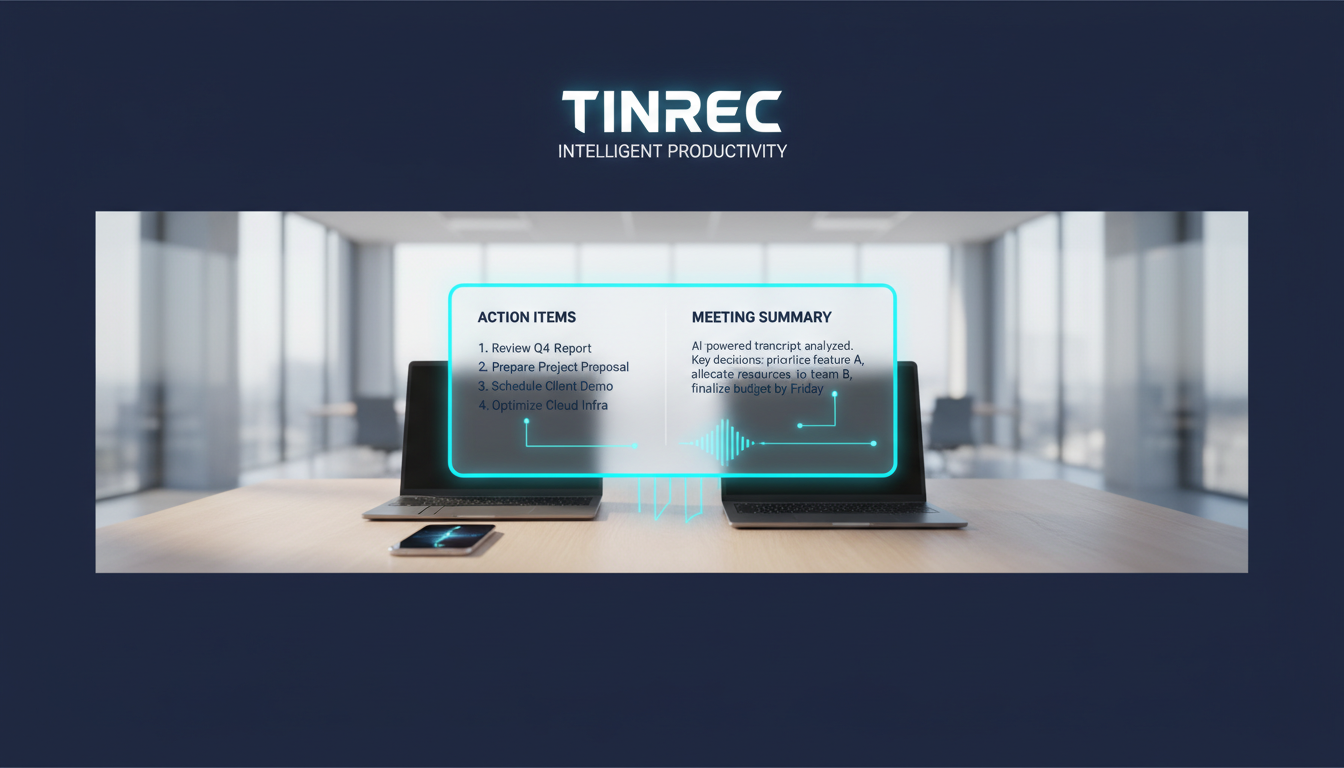 2026 最新 4 款會議待辦清單 AI 自動提取工具推薦：一鍵生成行動項與摘要