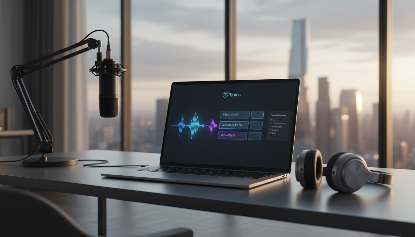 2026 最新 6 款 Podcast 訪談逐字稿整理軟體推薦:解決錄音重聽耗時與筆記難題