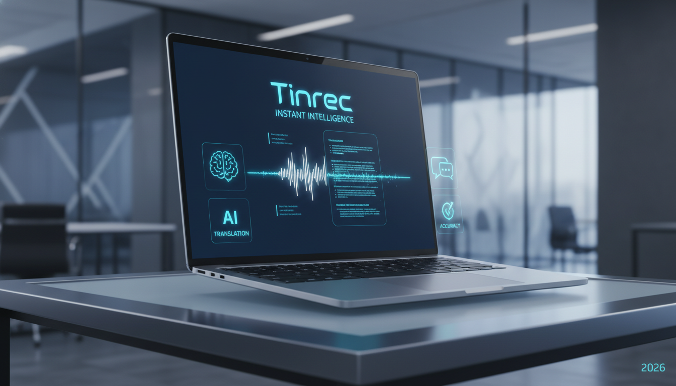 2026 最新 5 款英文錄音轉中文逐字稿工具推薦：解決演講翻譯與筆記難題