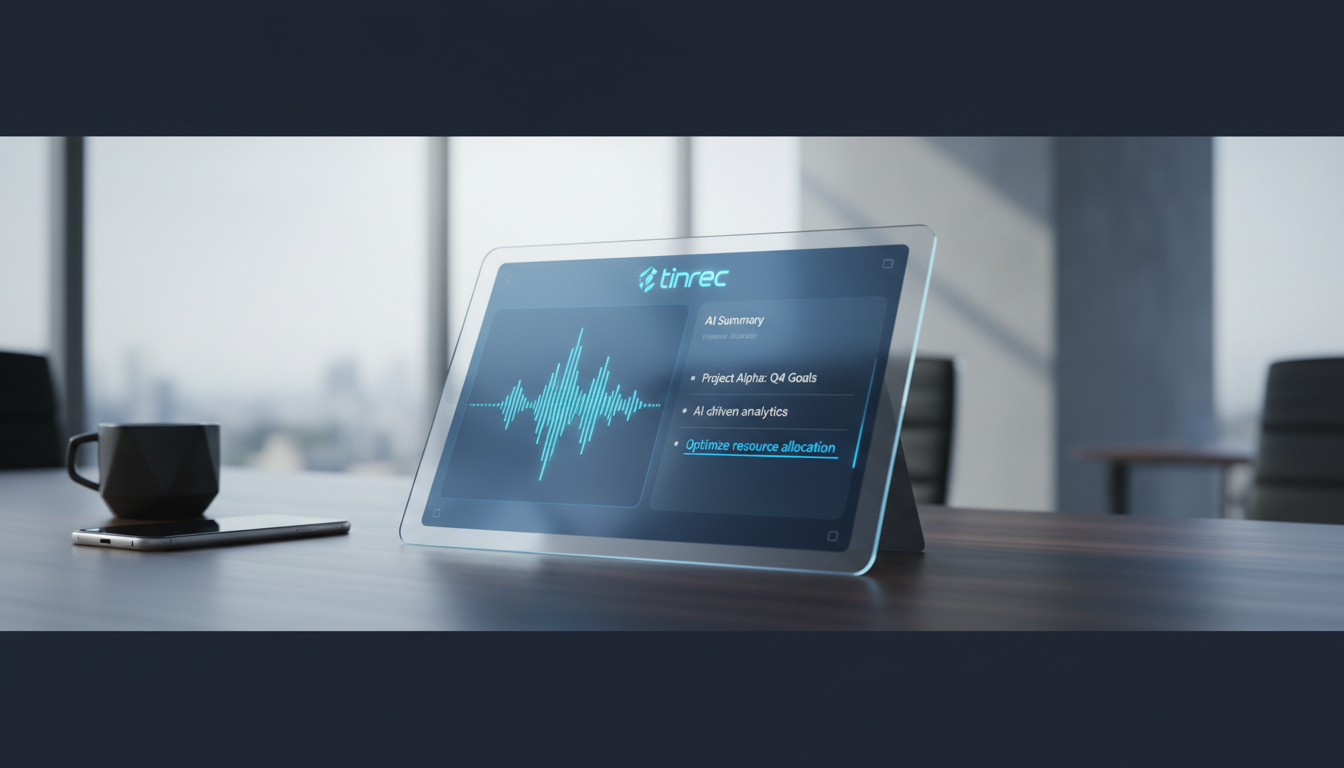 2026 最新 5 款自動生成會議記錄工具推薦：解決打字慢、漏記重點的職場痛點