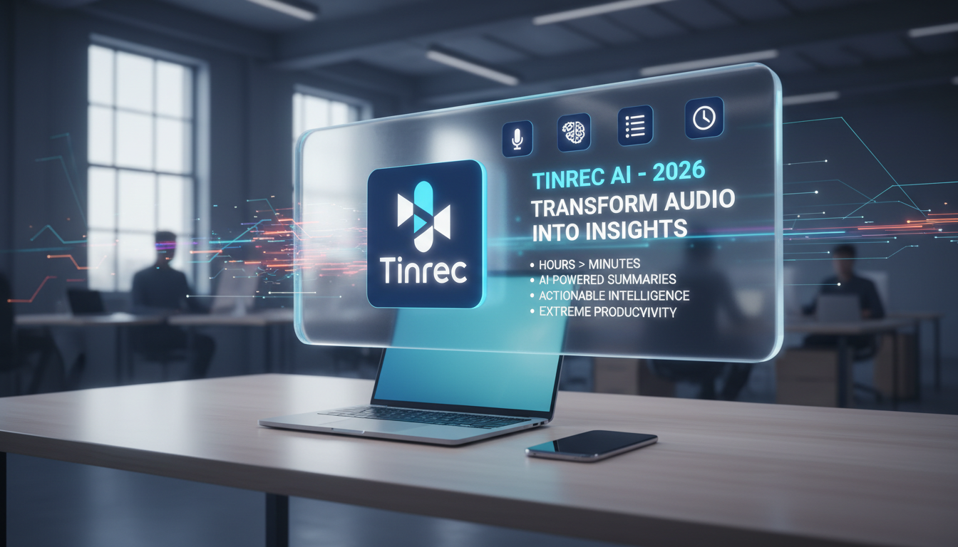 2026 最新 5 款錄音檔轉文字 AI 工具推薦：自動摘要與會議記錄神器