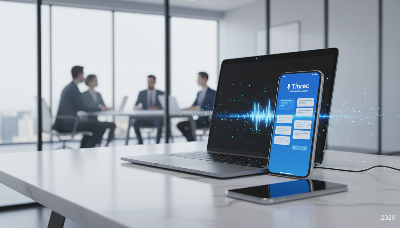 2026 最新 6 款提升會議紀錄效率工具推薦:自動轉逐字稿解決手寫痛點