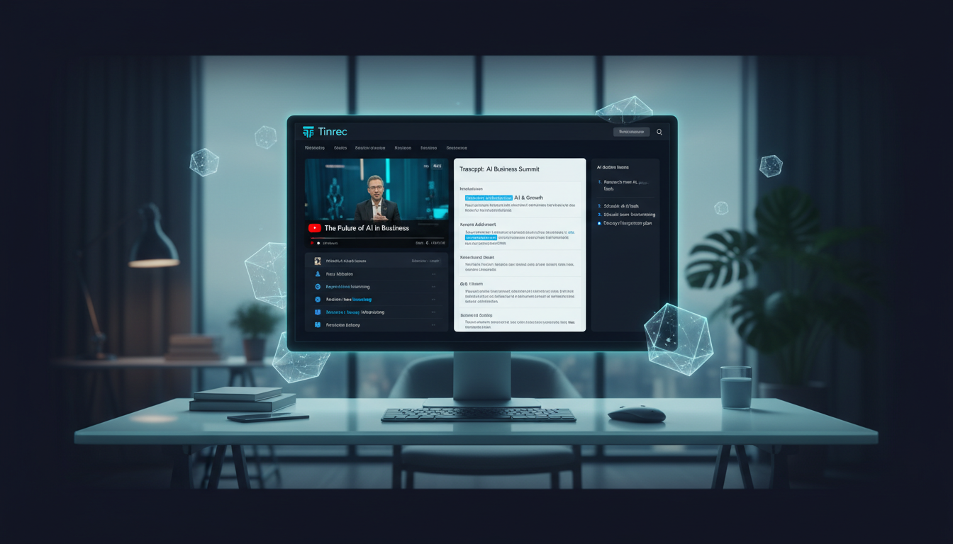 2026 最新 3 款 YouTube 影片轉文字稿線上工具推薦：解決學習筆記與內容整理痛點