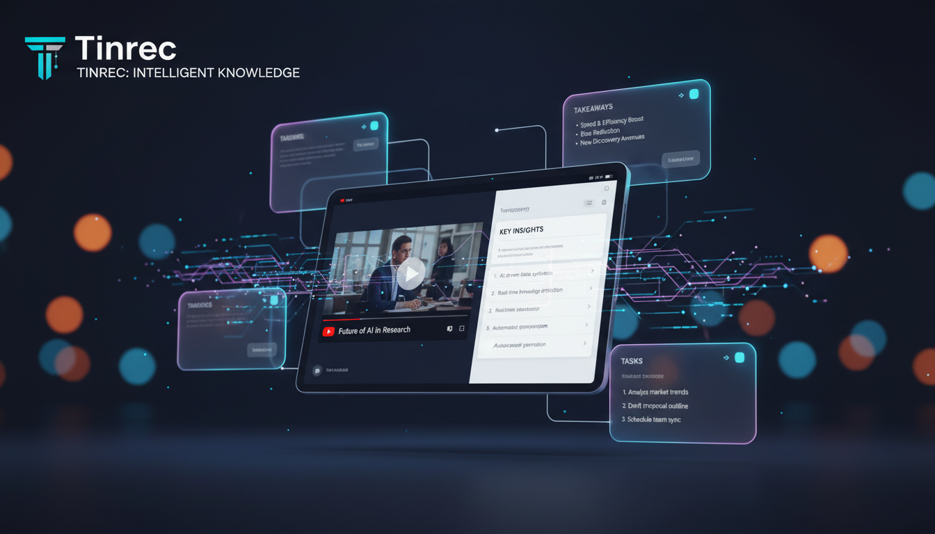 2026 精選 3 款 YouTube 影片轉文字 AI 工具推薦：一鍵生成摘要與逐字稿
