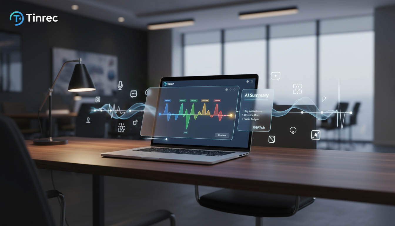 2026 最新 6 款錄音轉文字工具推薦：解決多人會議區分發言人與摘要整理痛點