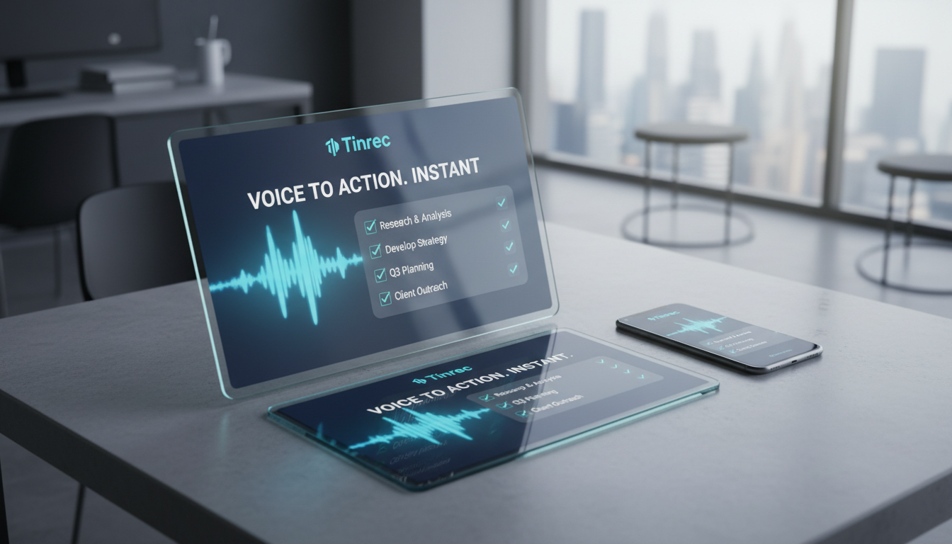 2026 最新 5 款 AI 逐字稿工具推薦：自動整理會議紀錄與行動項的解法