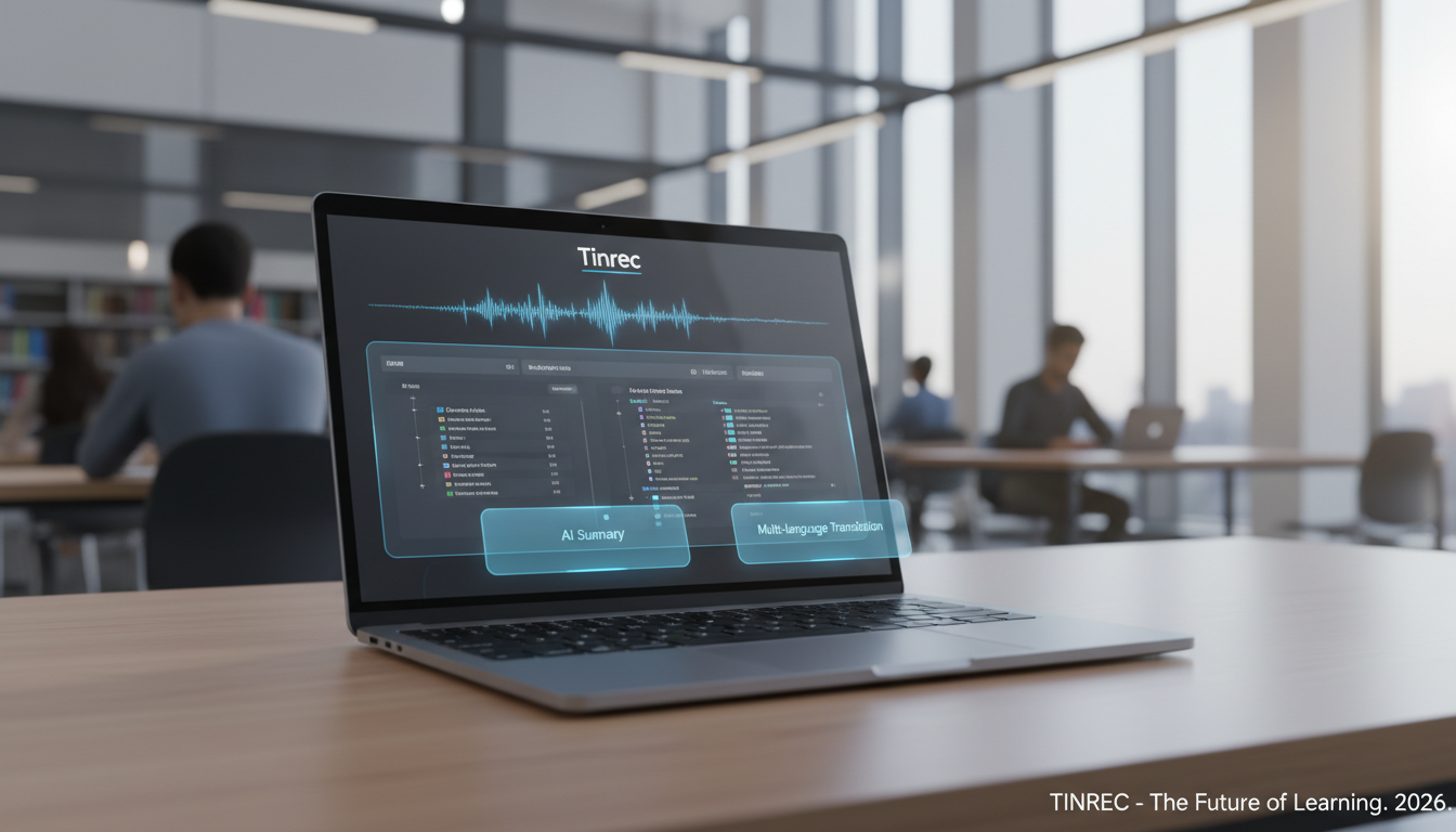 2026 最新 4 款大學課堂錄音轉筆記工具推薦：解決重聽耗時與外語難題