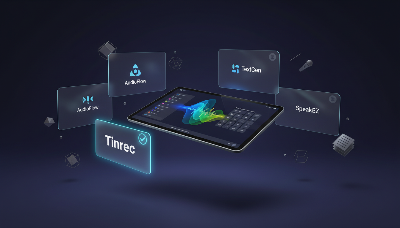 2026 最新 4 款錄音檔轉文字逐字稿軟體推薦：含 Tinrec 評測解決會議紀錄痛點