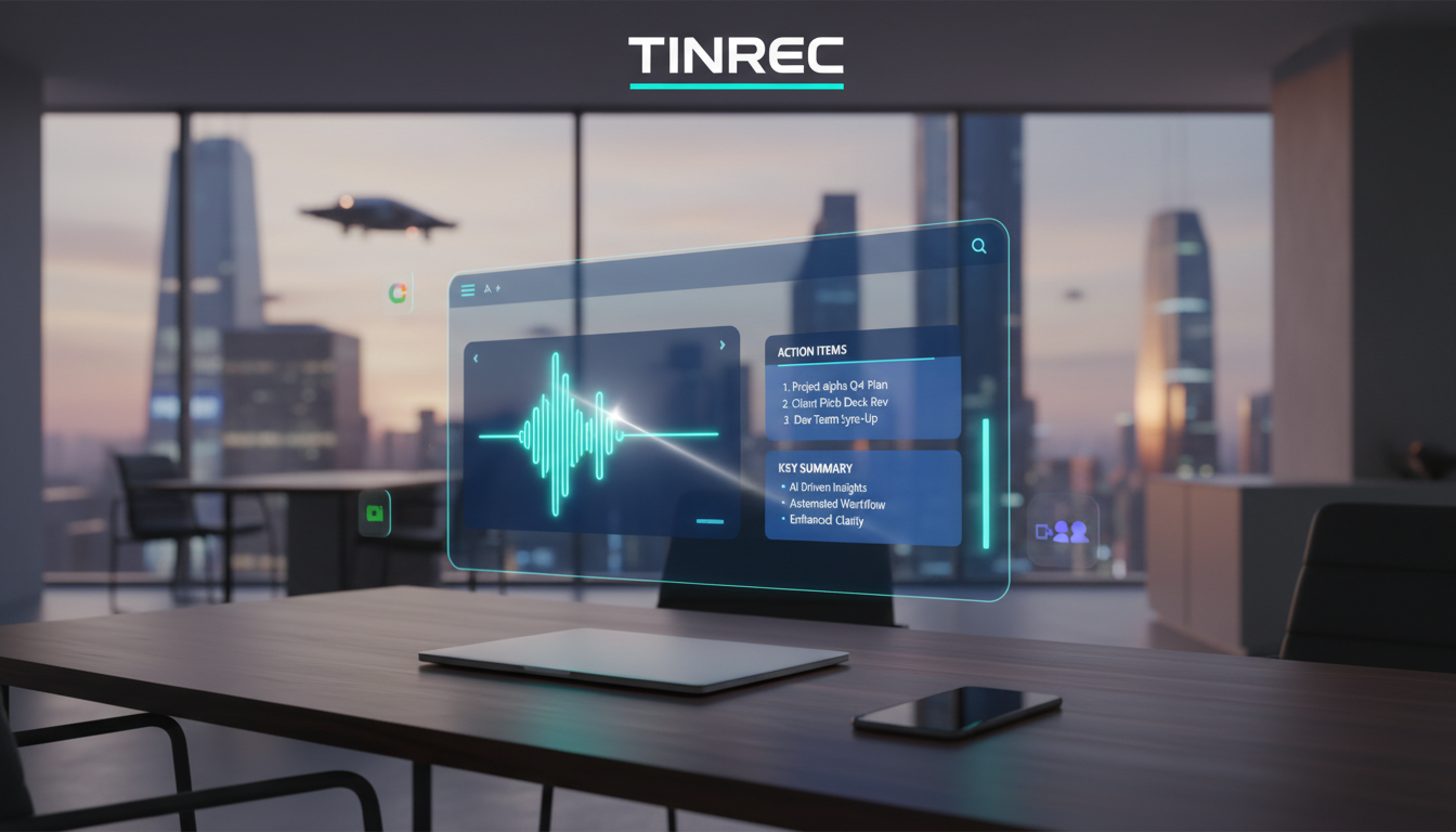 2026 最新 5 款 AI 逐字稿工具推薦：自動整理會議紀錄與行動項的解法