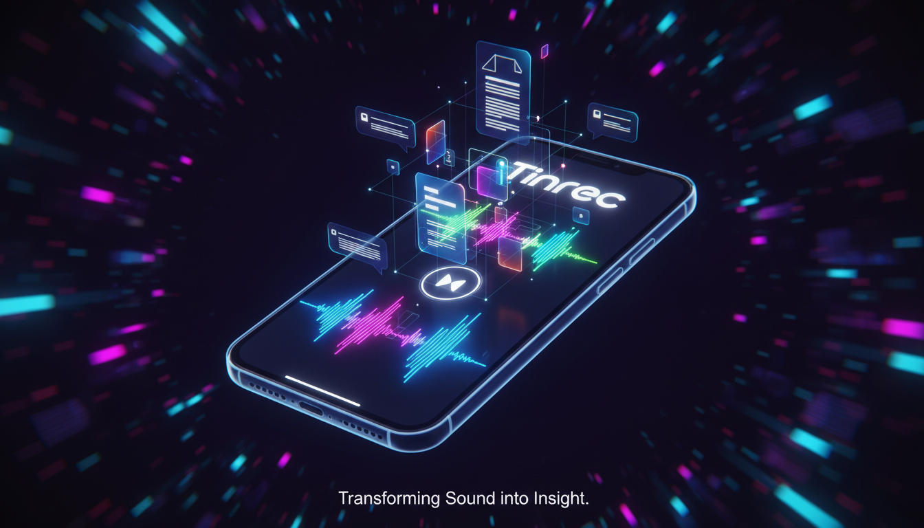 2026 最新 5 款手機錄音轉文字 App 推薦：Tinrec 等實用工具解決會議逐字稿痛點