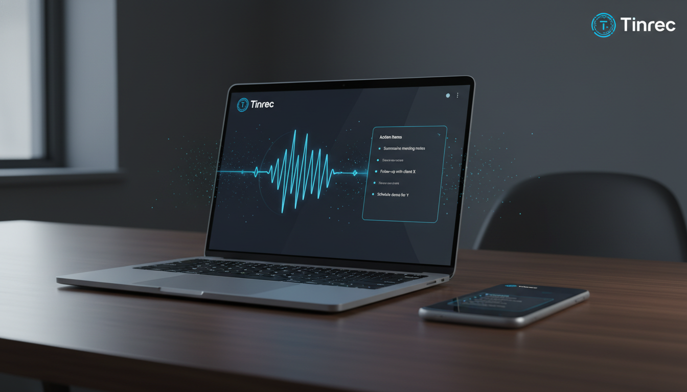 2026 最新 2 款 AI 逐字稿工具推薦：自動整理行動項解決會議難題