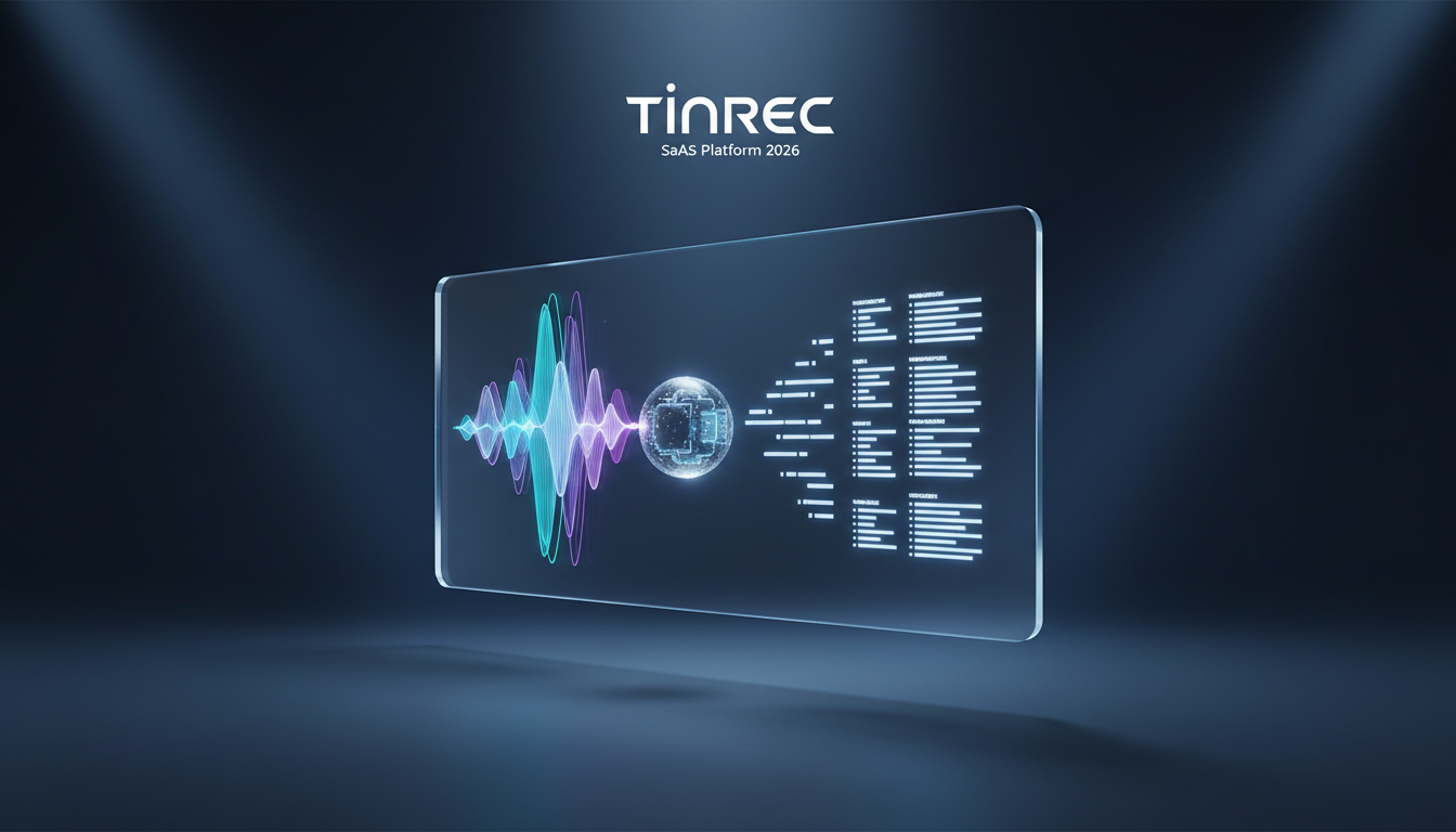 2026年11款提取影片音訊轉文字工具推薦：一鍵轉換逐字稿 (含 Tinrec 評測)