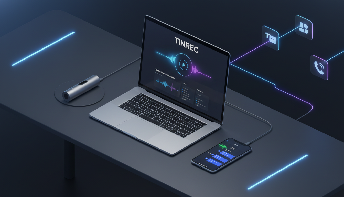 2026最強錄音轉文字神器評測與選擇指南（含 Plaud 與 Tinrec 對比）