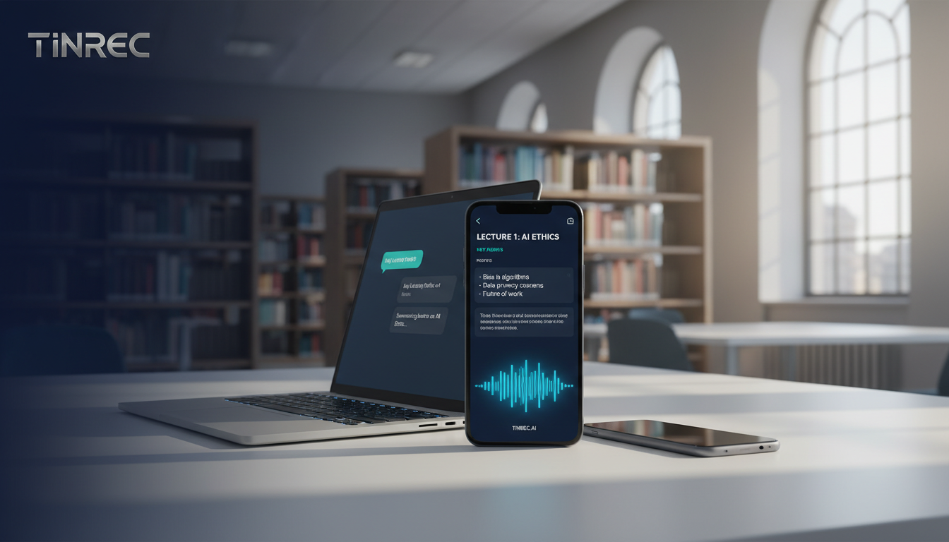 2026 最新 6 款上課錄音轉文字工具推薦，解決筆記跟不上難題 (含 Tinrec 評測)