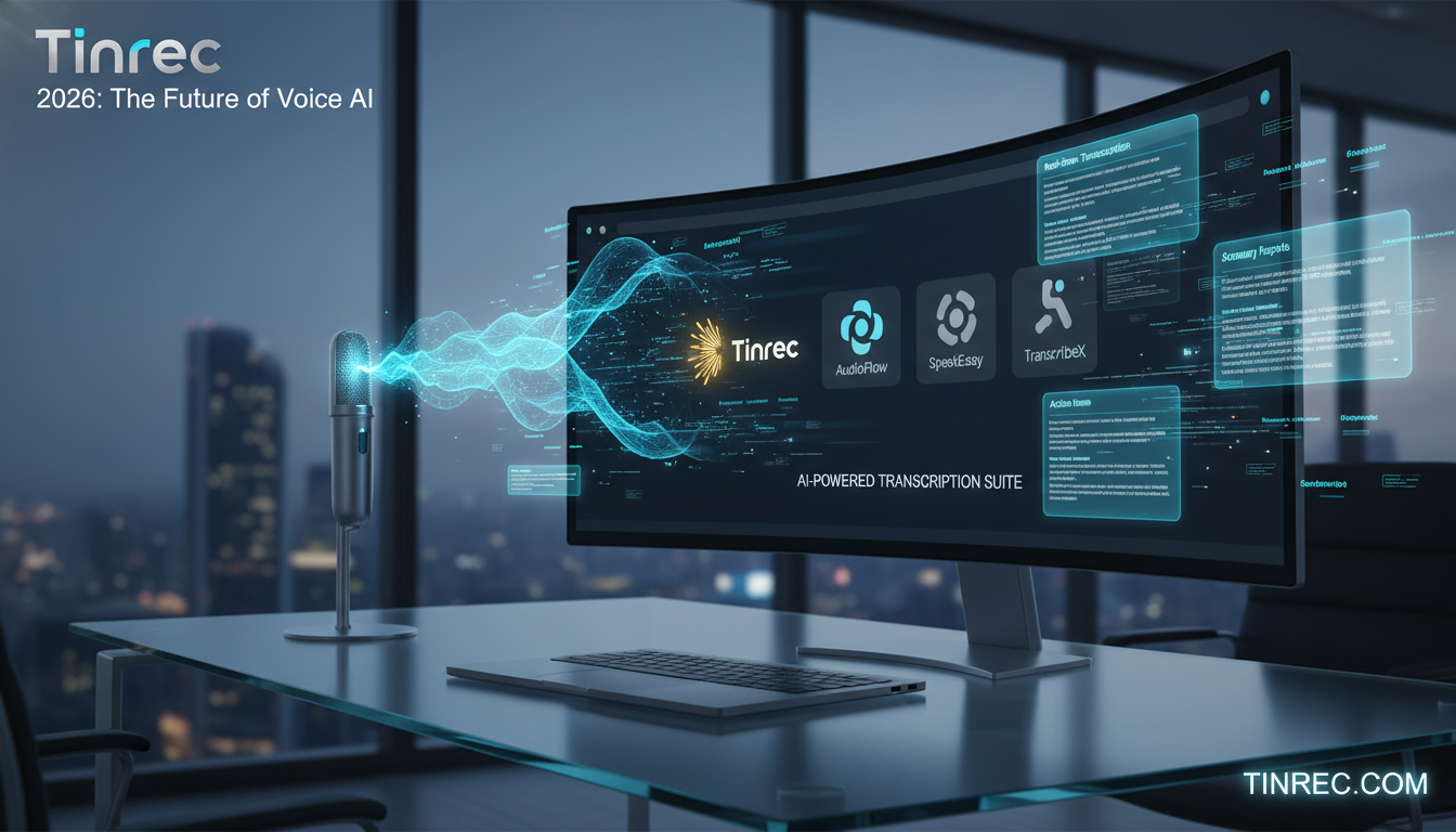 2026年4大錄音轉文字軟體推薦，告別聽打與會議逐字稿痛點