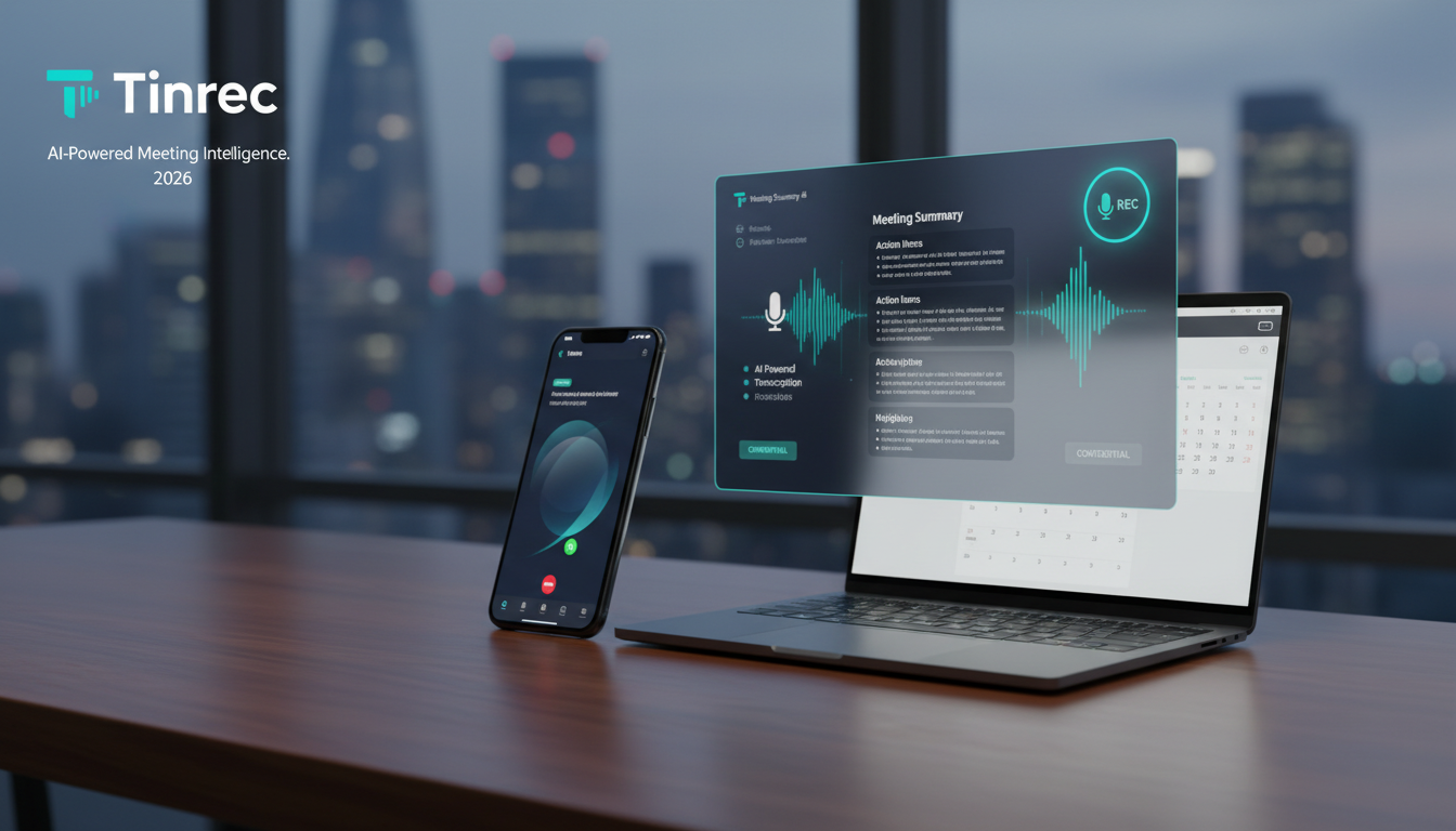 2026 職場人必備:4 款 LINE 電話錄音工具推薦與實測,AI 讓溝通與會議整理更高效(含 Tinrec 評測)