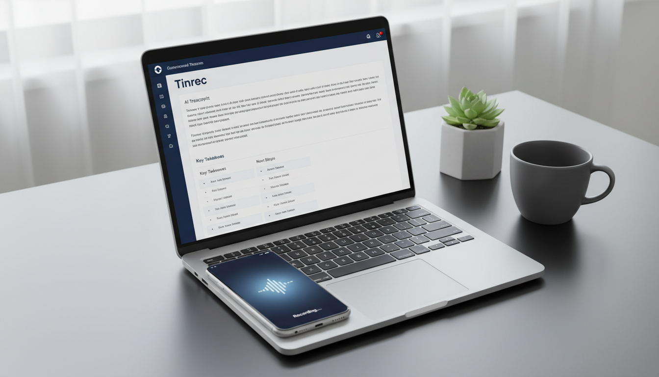 2025 職場必學:LINE 通話可以錄音嗎?4 招破解限制與 Tinrec 逐字稿整理指南