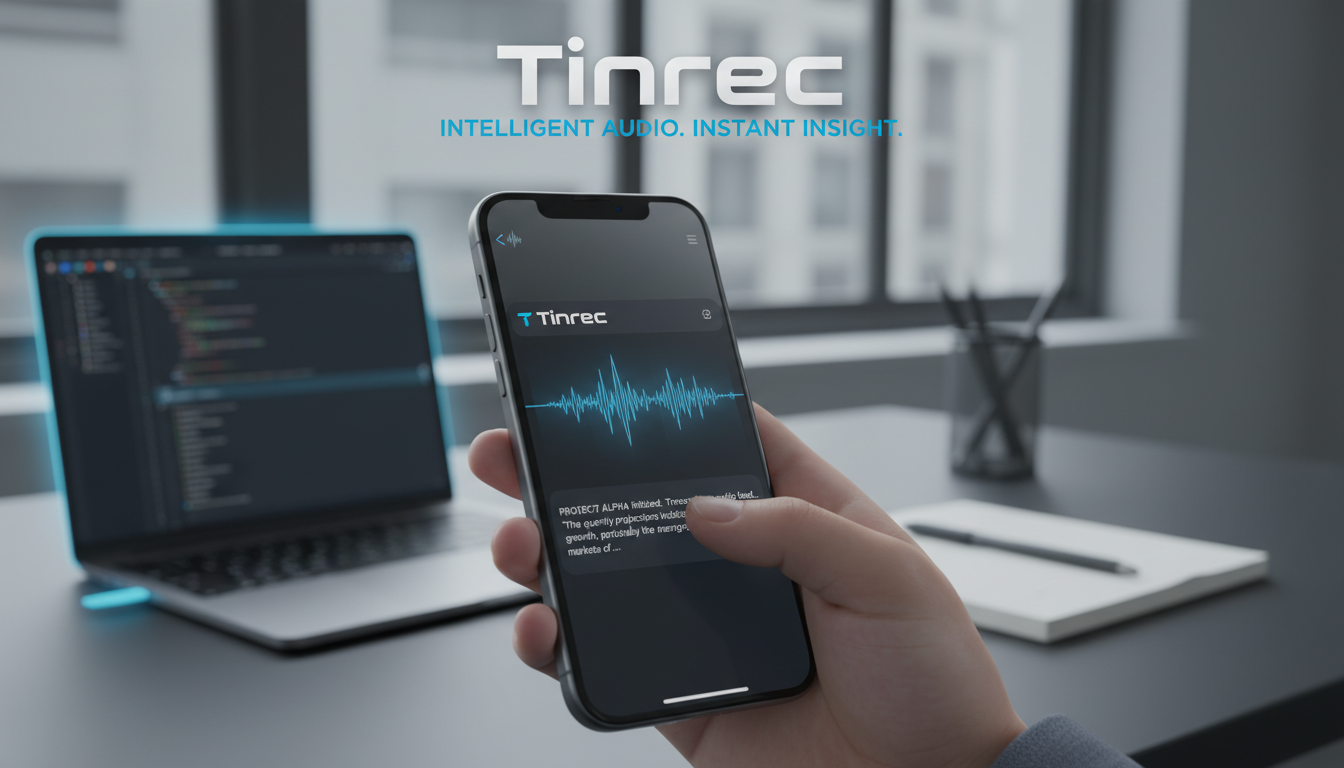 2026年必備的3個 iPhone 快速錄音法,一鍵啟動不再錯過重點 (含 Tinrec 評測)