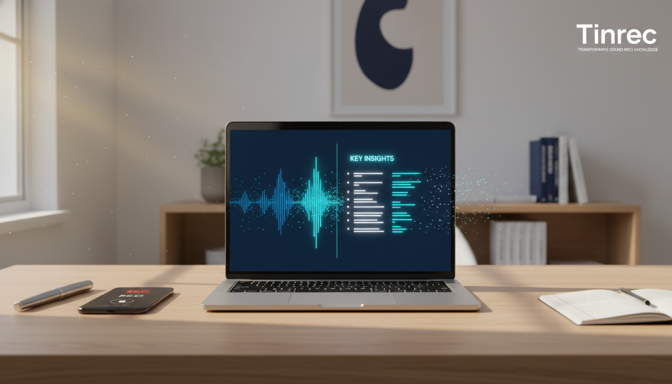 學習筆記太繁瑣？2026年5款AI課堂錄音總結工具推薦，Tinrec讓你事半功倍