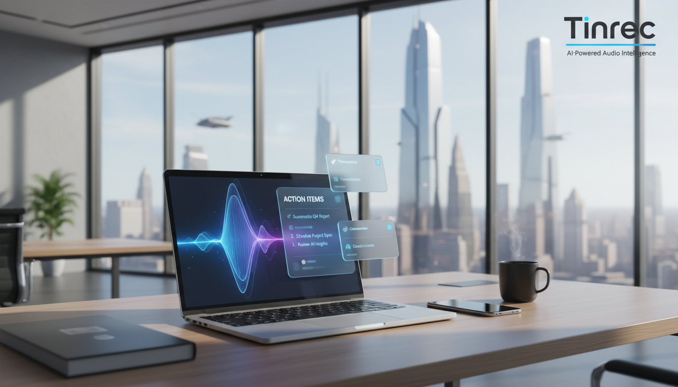 想要高效紀錄會議內容？2026 年 AI 語音轉文字工具挑選指南與 Tinrec 評測，這些功能讓你事半功倍