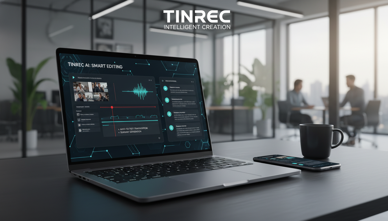 教育與媒體整理耗時痛點，2026「視頻轉文字線上」工具與 Tinrec AI 系統提供完美解決方案