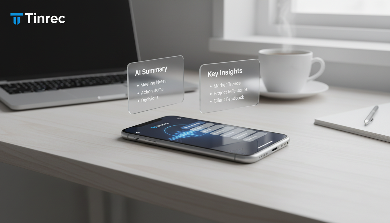 iPhone錄音如何生成文字？這3大AI語音轉寫工具讓你效率翻倍