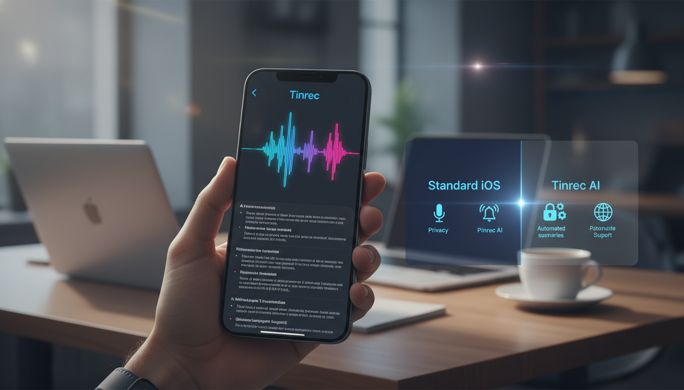 iPhone 電話錄音怎麼用？iOS 18 內建功能與 AI 錄音工具評測，讓你輕鬆搞定通話紀錄
