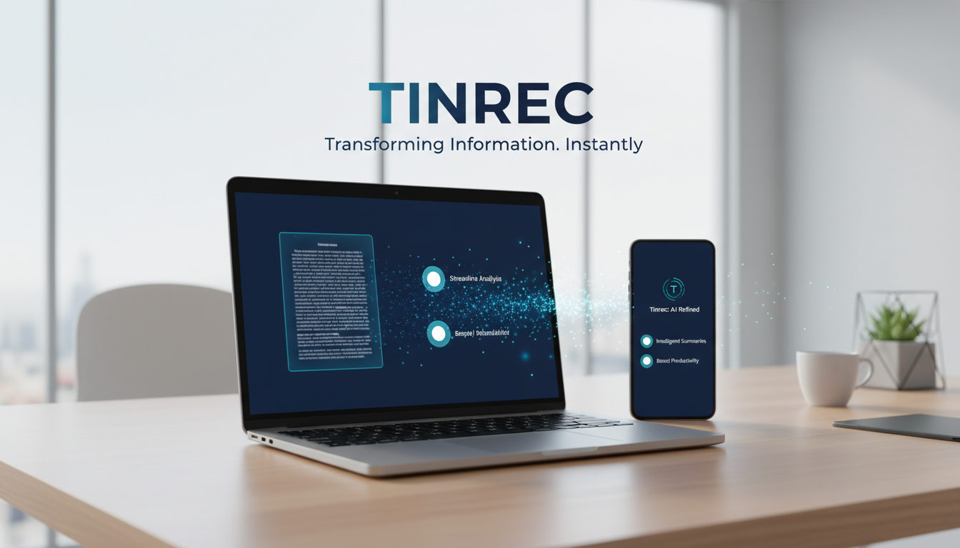 2026最新7款文件總結APP推薦:解決會議紀錄與長篇報告痛點,Tinrec等AI摘要工具評測