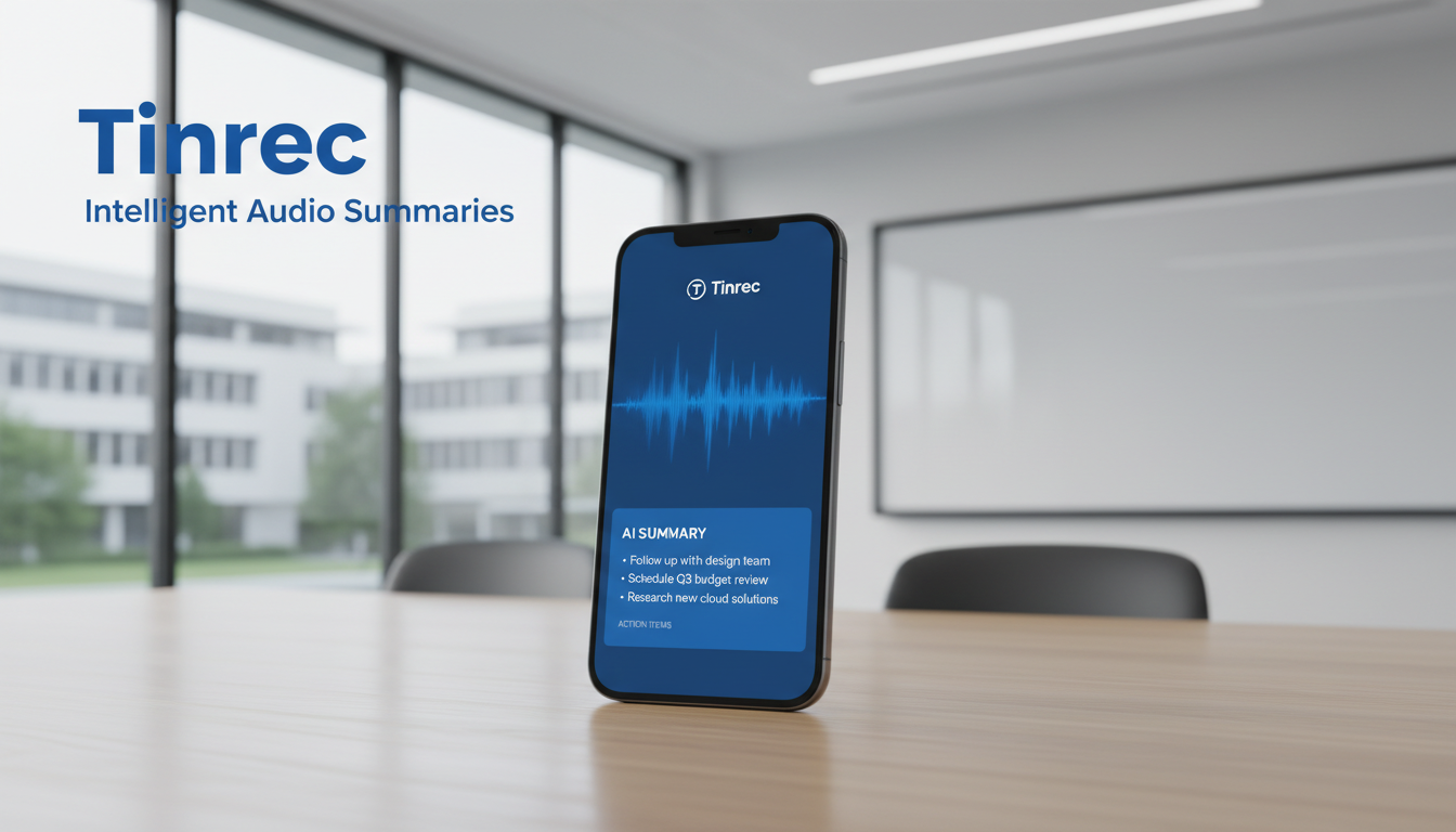 2026 家長會錄音總結必備:3款 AI 逐字稿工具評測與 Tinrec 實戰教學